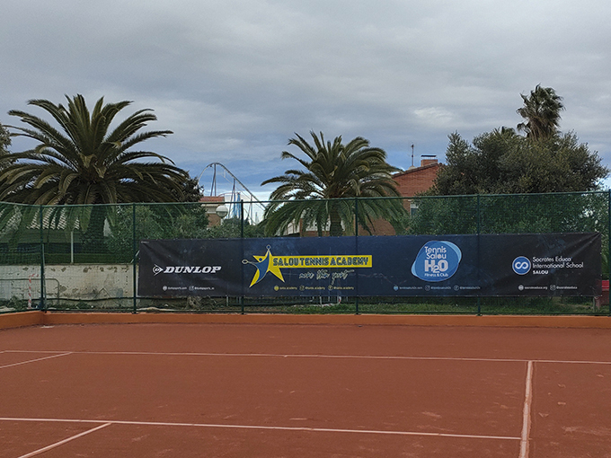 lona microperforada para canchas de tennis padel